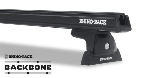Rhino-Rack JA6388 Heavy Duty RLT600 Black 2 Bar Backbone Roof Rack