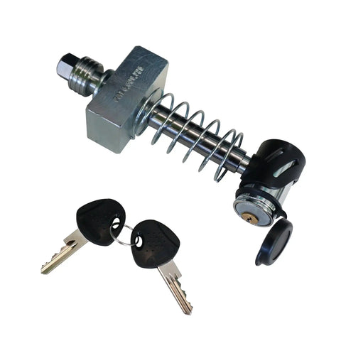 Lets Go Aero Silent Hitch Pin®: 5/8'' Press-On Locking Anti-Rattle for 3'' Hitches