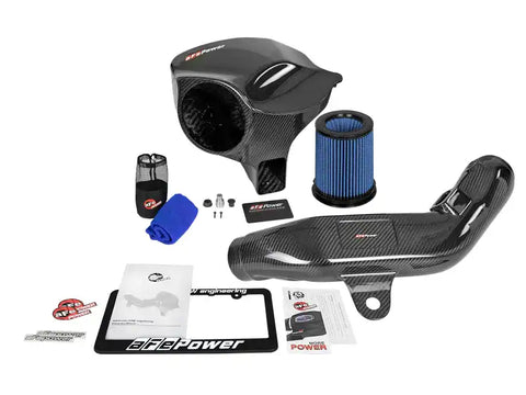 aFe 58-10004R Black Series Carbon Fiber CAIS w/Pro 5R Filter 16-18 BMW M2 (F87) L6-3.0L