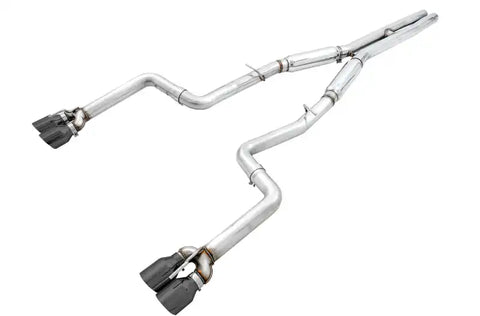 AWE Tuning 15+ Dodge Challenger 5.7 Track Edition Exhaust - Diamond Black Quad Tips