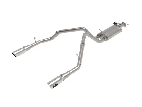 aFe 49-32081-P Gemini XV 3in 304 SS Cat-Back Exhaust 19-21 Ram 1500 V8 5.7L Hemi w/ Polish Tips