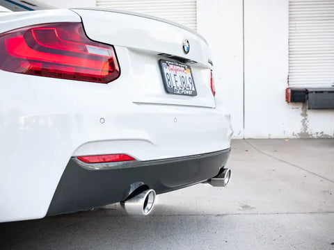 aFe 49-36347-P MACHForce XP 3in to 2.5in 304 SS Cat-Back Exhaust w/ Polished Tips 14-16 BMW M235i