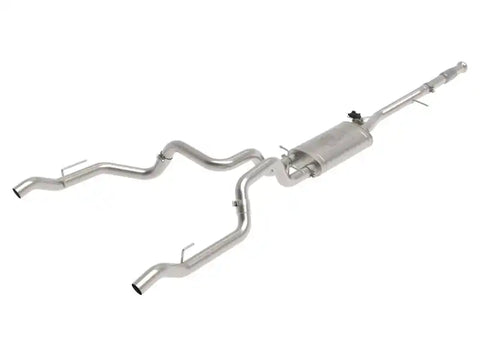 aFe 49-34138 Gemini XV 3in 304 SS Cat-Back Exhaust w/ Cutout 19-21 GM Silverado/Sierra 1500 V8