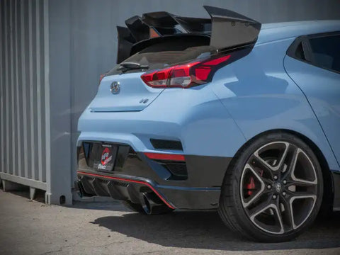 aFe 49-37030-B Hyundai Veloster N 21-22 L4-2.0L (t) Takeda Cat-Back Exhaust System- Polished Tips