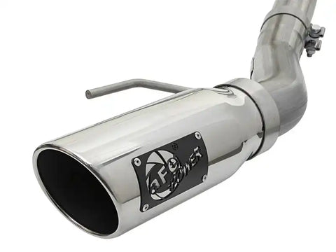 aFe 49-43045-P MACHForce XP Exhaust Cat-Back SS-409 2017 Ford F-150 Raptor V6-3.5L (tt) w/ Polished Tips
