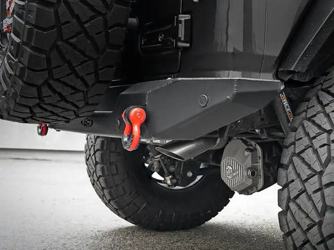 aFe 49-48079 MACHForce XP 18-20 Jeep Wrangler (JL) L4-2.0L (t) 3in 409 SS Cat-Back Hi-Tuck Exhaust