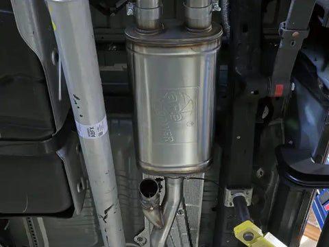 aFe 49-34138 Gemini XV 3in 304 SS Cat-Back Exhaust w/ Cutout 19-21 GM Silverado/Sierra 1500 V8