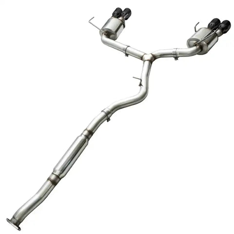AWE Tuning Subaru 15+ WRX VA Sedan Touring Edition Exhaust - Diamond Black Tips (102mm)