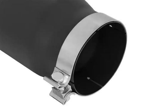 aFe 49T50601-B15 Power MACH Force-Xp 5in In x 6in Out 15in L Bolt-On 409 SS Exhaust Tip - Black