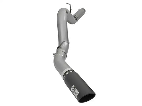 aFe 49-44081-B LARGE Bore HD 5in Exhausts DPF-Back SS w/ Black Tips 16-17 GM Diesel Truck V8-6.6L (td) LML/L5P