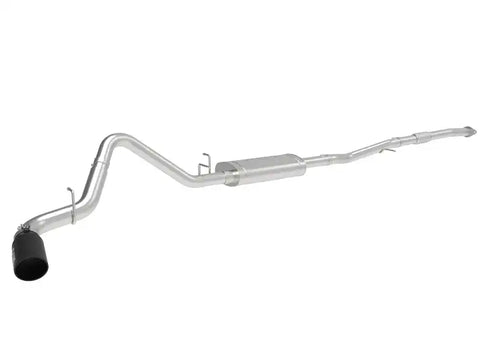 aFe 49-44108-B Apollo GT Series 19-20 GM 1500 2.7L (T) 409 SS CB Exhaust System w/Black Tip