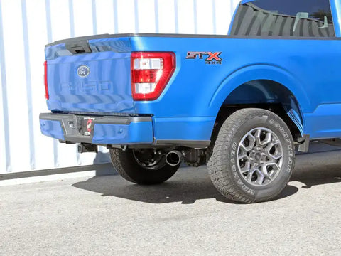 aFe 49-43125-B Apollo GT 3in 409 SS Cat-Back Exhaust 2021 Ford F-150 V6 2.7L/3.5L (tt)/V8 5.0L w/ Black Tips