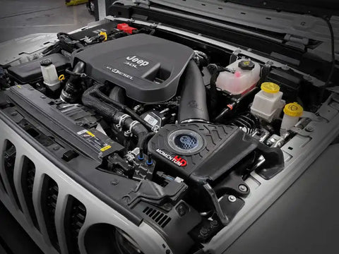 aFe 50-70062T 20-21 Jeep Wrangler (JL) V6-3.0L (td) Momentum HD Cold Air Intake System w/ Pro 10R Media