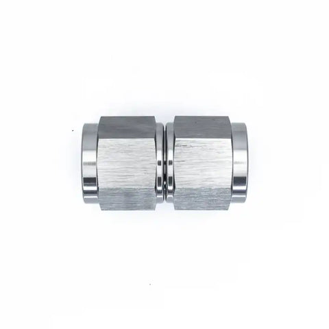 DeatschWerks 8AN Female Flare To 8AN Flare Female Swivel - Anodized Titanium