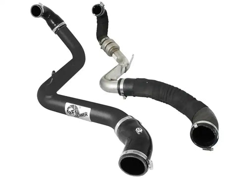 aFe 46-20188-B Bladerunner 2.5in Intercooler Hot Side Tubes, 13-14 Ford Focus ST 2.0L (t) *Black*
