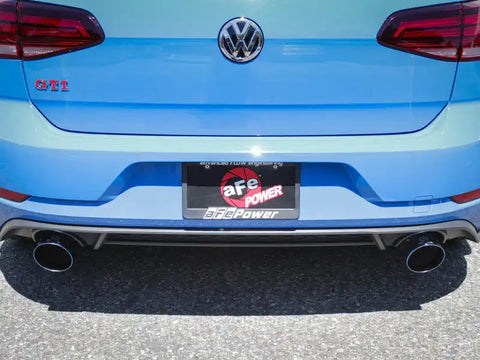 aFe 49-36421-B 18-20 VW GTI (MK7.5) 2.0L MACH Force-Xp 3in to 2.5in 304 SS Axle-Back Exhaust System-Black Tips