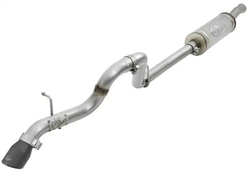 aFe 49-48065-1B MACH Force-Xp 2.5in 409SS Catback High-Tuck Exhaust 18-21 Jeep (JL) 3.6L 4-Door - Black Tip