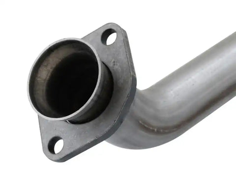 aFe 48-46208 Power Twisted Steel Y-Pipe Stainless 2.5in 12-14 Jeep Wrangler V6 3.6L