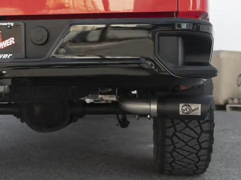 aFe 49-44108-B Apollo GT Series 19-20 GM 1500 2.7L (T) 409 SS CB Exhaust System w/Black Tip