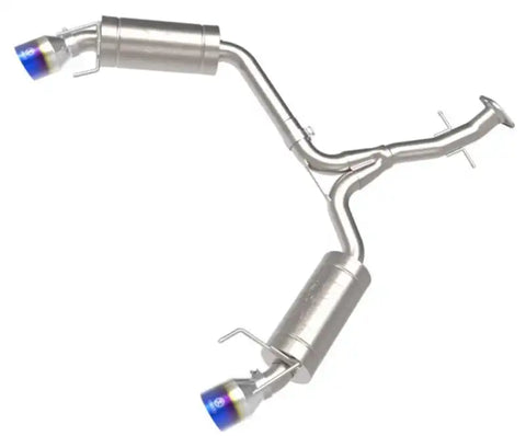 aFe 49-36055-L POWER Takeda 06-13 Lexus IS250/IS350 SS Axle-Back Exhaust w/ Blue Flame Tips