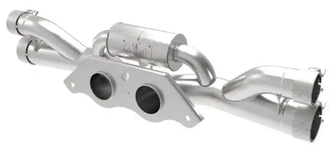 aFe 49C36434 Power MACHForce XP 304 Stainless Secondary Muffler Delete Pipe 14-19 Porsche 911 GT3 3.8L/4.0L