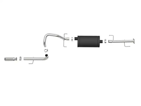 aFe 49-36040-1B MACHForce XP 2.5in 304-SS Exhaust Cat-Back w/ Black Tip 10-19 Toyota 4Runner V6-4.0L