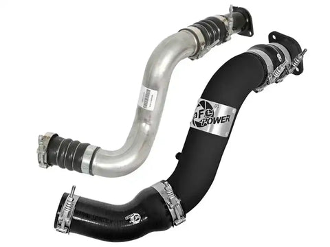 aFe 46-20288-B Bladerunner 3in Intercooler Hot Side Tube for 16-17 Nissan Titan XD V8 5.0L (td)