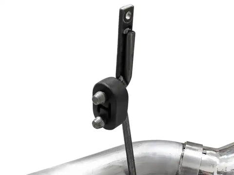 aFe 49-43065-P LARGE BORE HD 4in 409-SS DPF-Back Exhaust w/Polished Tip 11-14 Ford Diesel Trucks V8-6.7L (td)