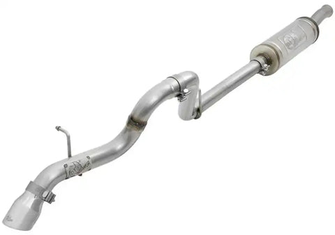 aFe 49-48065-1P MACH Force-Xp 2.5in Catback High-Tuck Exhaust 18-21 Jeep Wrangler (JL)3.6L 4-Door - Polished Tip