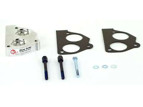 aFe 46-34004 Silver Bullet Throttle Body Spacers TBS GM C/K 1500/2500/3500 87-95 V6-4.3L V8-5.0/5.7L