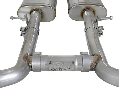 aFe 49-32067-B MACH Force-Xp 2-1/2in 304 SS Cat-Back Exhaust 15-21 Dodge Challenger V6-3.6L - Quad Black Tip