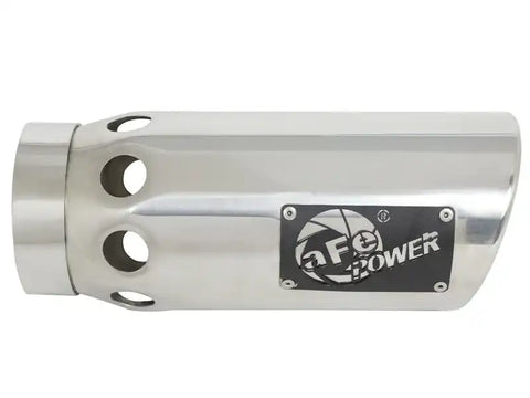aFe 49T40501-P121 Power Intercooled Tip Stainless Steel - Polished 4in In x 5in Out 12in L Bolt-On