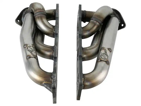 aFe 48-32021 Power Twisted Steel 304SS Shorty Header 09-18 Dodge Challenger / Charger V8-5.7L
