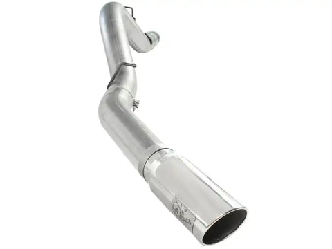 aFe 49-04041-P Atlas Exhaust 5in DPF-Back Al Steel 11-13 GM Diesel Trucks V8-6.6L (td) LML (Pol Tip)