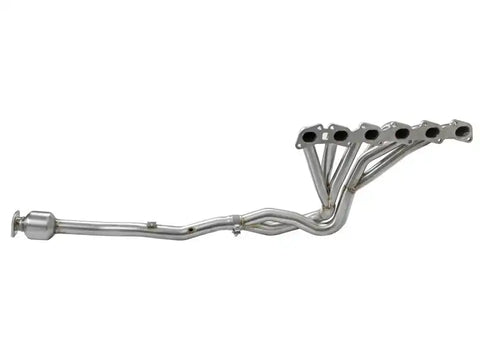 aFe 48-36105-YC Power Twisted Steel Long Tube Header & Connection Pipes (Street Series) 01-16 Nissan Patrol