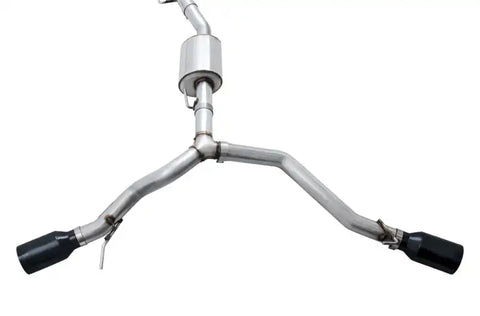 AWE 20-21 Jeep Gladiator JT 3.6L Tread Edition Cat-Back Dual Exhaust - Diamond Black Tip