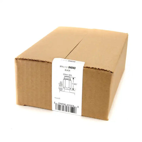 McGard 8 Lug Hex Install Kit w/Locks (Cone Seat Nut) M14X1.5 / 22mm 1.945in. Length - Black
