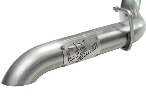 aFe 49-46229 MACHForce XP Exhaust Cat-Back SS-409 04-06 Jeep Wrangler TJ Unl L6 4.0L 2.5in Off-Road No Tip