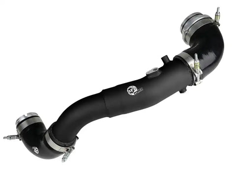 aFe 46-20398-B 2020 Toyota Supra 3.0L 3in Black Intercooler Tube - Hot