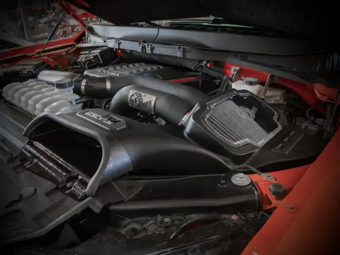 aFe 50-30072D 21-22 Ford F-150 Raptor V6-3.5L(tt) Momentum XP Cold Air Intake System Blk w/ Pro Dry S Filter