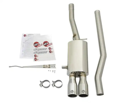aFe 49-36331-P MACHForce XP Exhausts Cat-Back SS-304 14-17 Mini Cooper S Hardtop 2-Door w/ Polished Tips