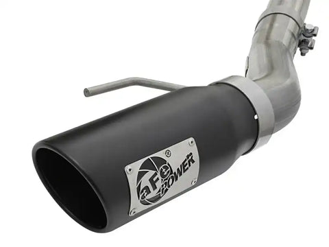 aFe 49-43045-B MACHForce XP 3in 409-SS Exhaust Cat-Back 2017 Ford F-150 Raptor V6-3.5L (tt) w/ Black Tip