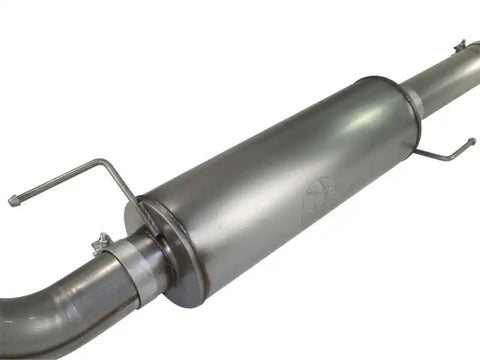 aFe 49-43041-P MACHForce XP Exhaust Cat-Back SS-409 4in Polished Tip 11-12 Ford F-150 EcoBoost V6-3.5L (tt)