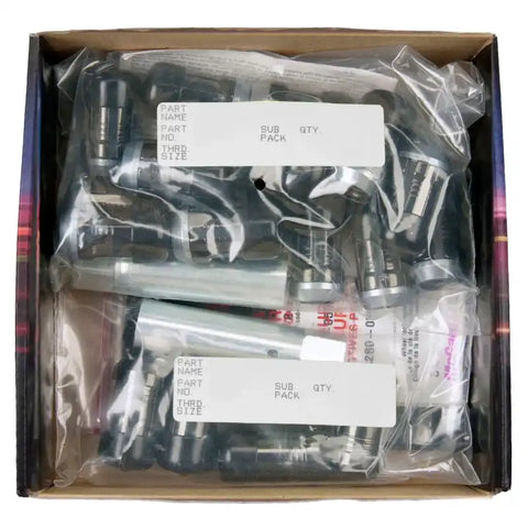 McGard 65515BK SplineDrive Tuner 5 Lug Install Kit w/Locks & Tool (Cone) M14X1.5 / 22mm Hex - Blk