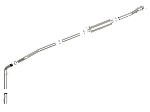 aFe 49-33112-P Vulcan Series 3 1/2in 304 SS Cat-Back 13-19 Ford Transit V6 3.5 Twin Turbo w/ Polished Tip
