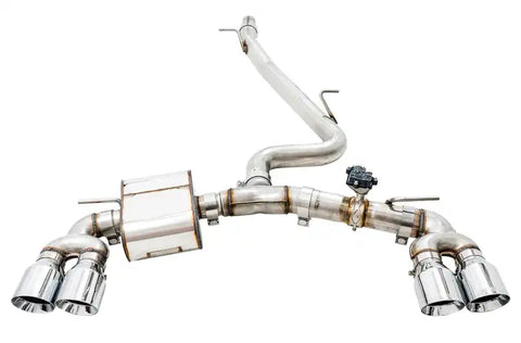 AWE Tuning Audi 8V S3 SwitchPath Exhaust w/Chrome Silver Tips 102mm