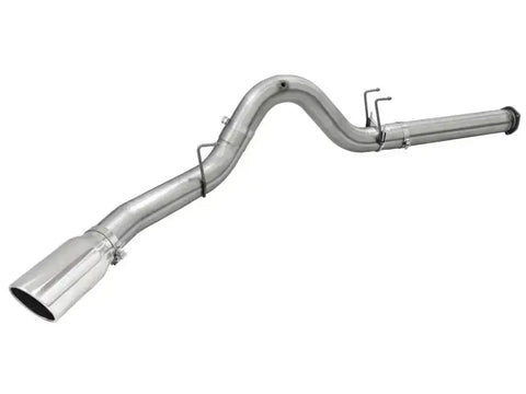 aFe 49-43064-P MACHForce XP Exhaust 5in DPF-Back SS Exh 2015 Ford Turbo Diesel V8 6.7L Polished Tip