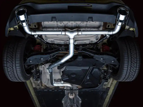AWE 2022 VW GTI MK8  Track Edition Exhaust - Chrome Silver Tips