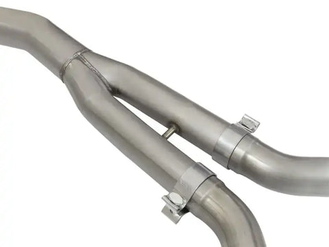 aFe 49-33084-P MACHForce XP Exhausts Cat-Back SS-304 EXH w/ Polished Tips 15-16 Ford Mustang EcoBoost 2.3L (t)
