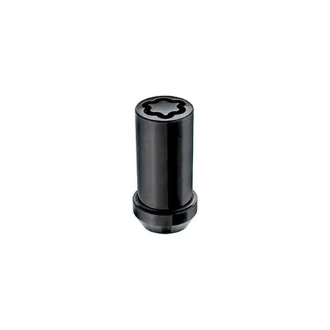 McGard Wheel Lock Nut Set - 4pk. (Tuner / Cone Seat) M14X1.5 1in. Hex 1.935in. Length Black